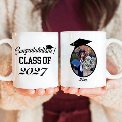 Congratulations Class Of 2024 Gift Personalized Photo Mug 890825