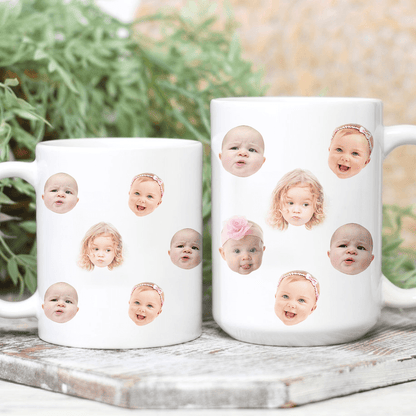 Custom Baby Face Photo Family Mug TA29 890579