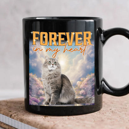 Custom Cat Photo Retro Style Mug TA29 889721