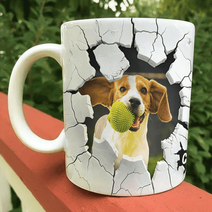 Custom Dog Cat Photo With 3D Inflated Mug Personalized Gift N369 893094
