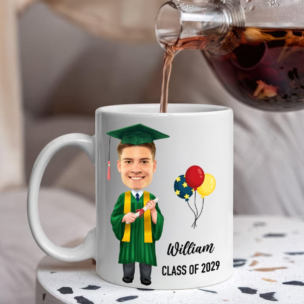 Custom Face Photo Graduation Gift Personalized Graduation Senior Coffee Mug LM32 890327