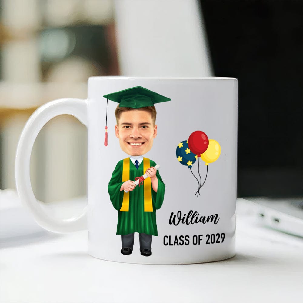 Custom Face Photo Graduation Gift Personalized Graduation Senior Coffee Mug LM32 890327