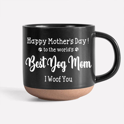 Custom Photo Best Dog Mom Ever Dog Pottery Mug TH10 892161