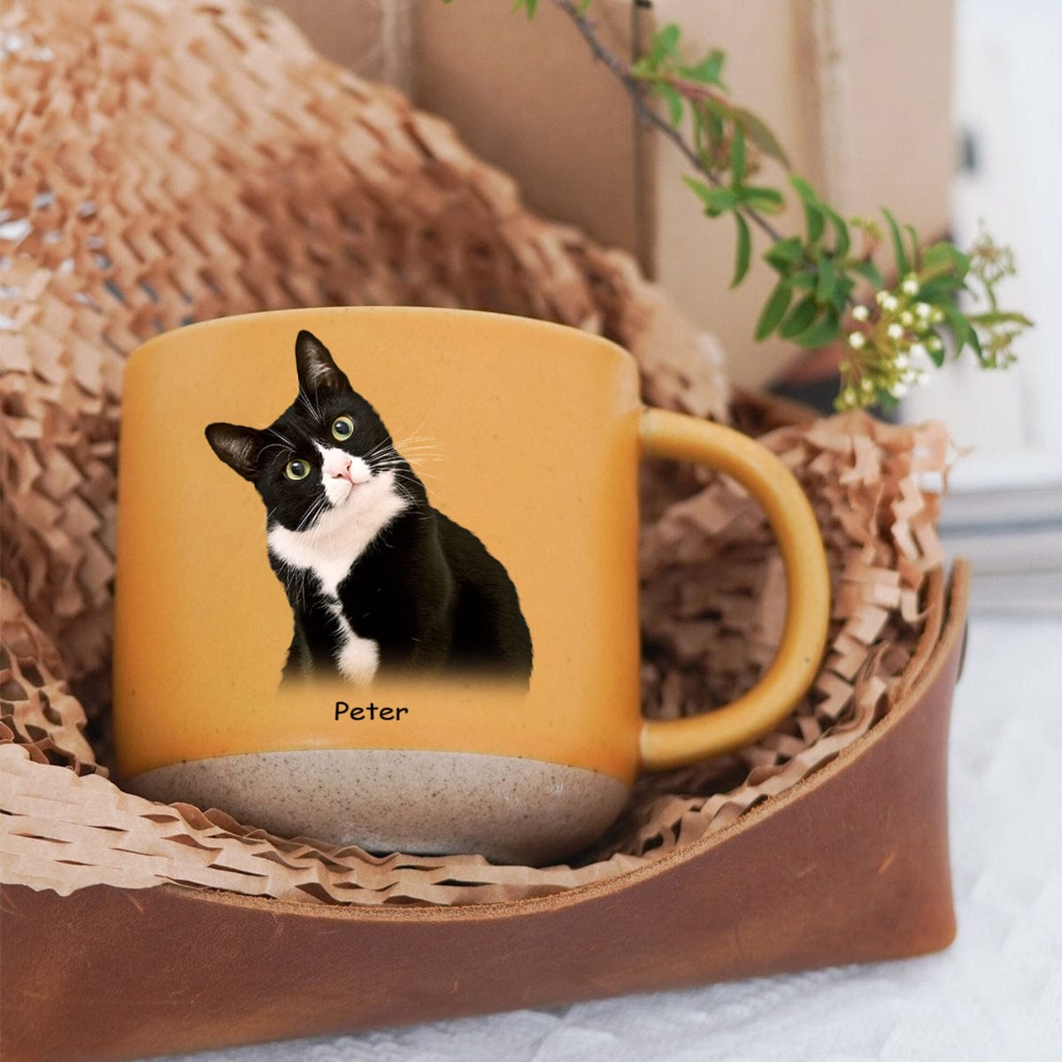 Custom Photo For Cat Lover Pottery Mug TH10 892083