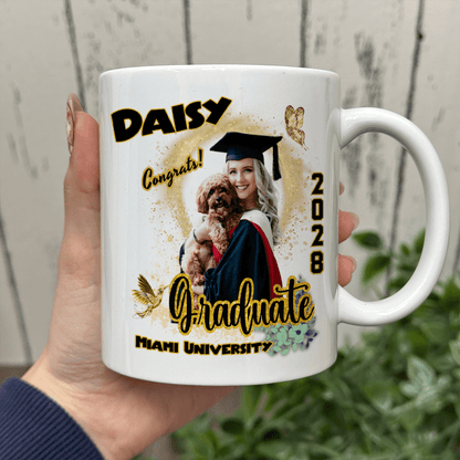 Custom Photo Graduation 2026 White Mug - Unique Keepsake Gift for Proud Grads LM32 893047