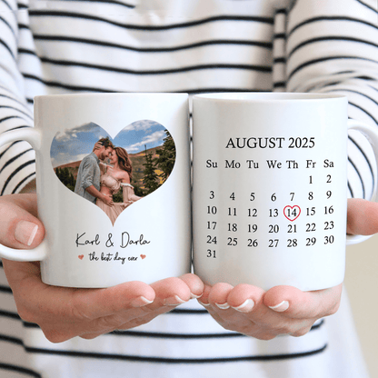 Custom Photo The Best Day Ever Valentine's Day Mug TH10 892245