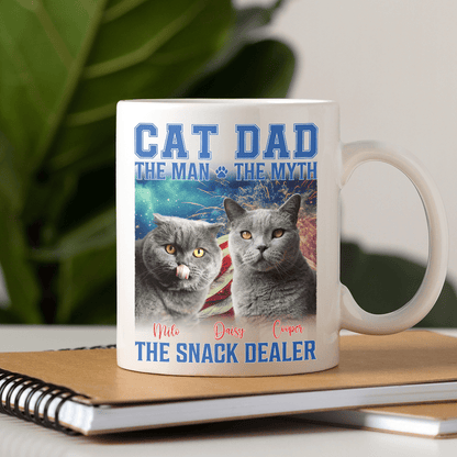Custom Photo The Man The Myth The Snack Dealer Pet Mug N304 890391