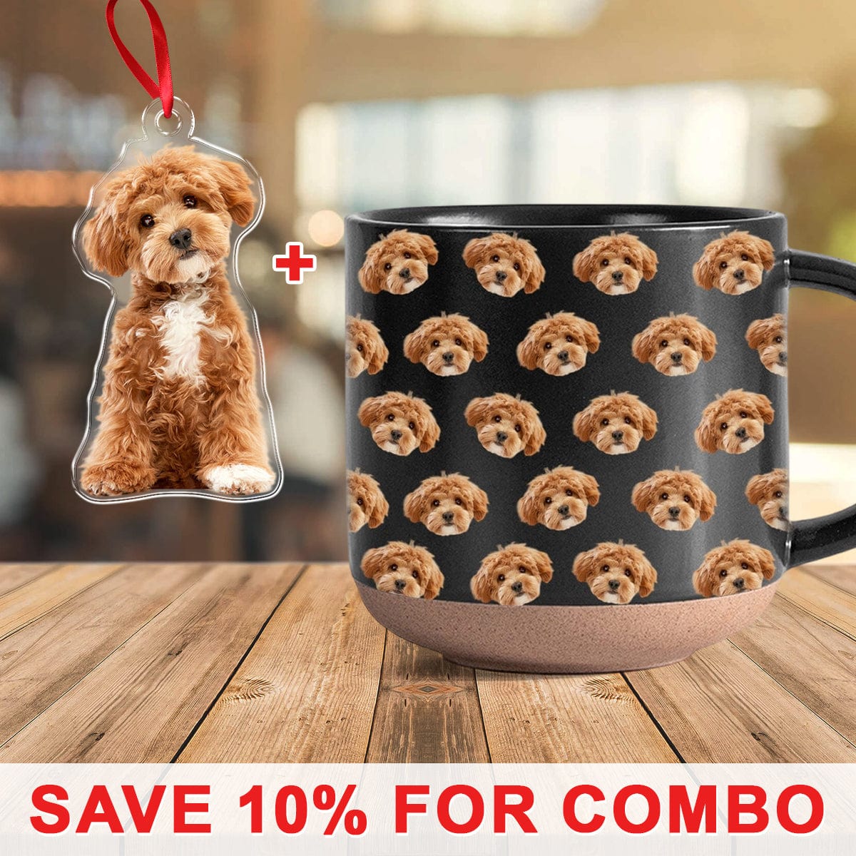 Custom Portrait Photo For Dog Cat Lover Pottery Mug TH10 892077