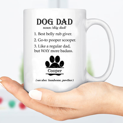 Dog Dad Custom Mug H229