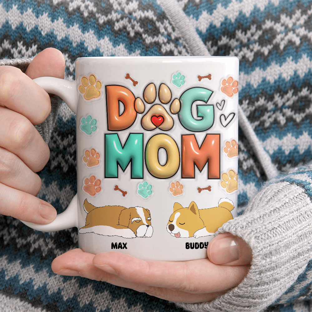 Dog Dad Dog Mom Mug Personalized Gift N304 890157