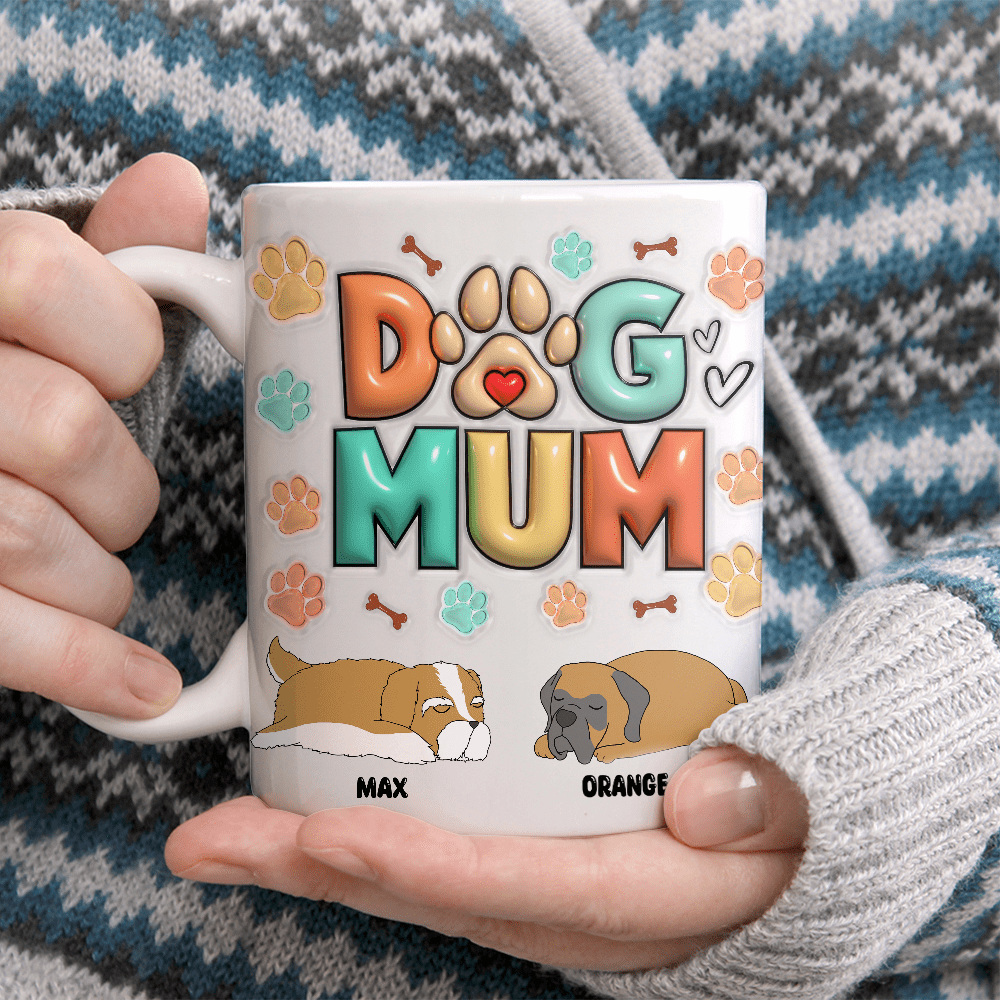 Dog Dad Dog Mom Mug Personalized Gift N304 890157
