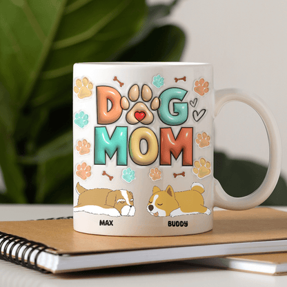 Dog Dad Dog Mom Mug Personalized Gift N304 890157