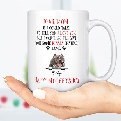 If I Could Talk Personalized Custom Dog Mug C227