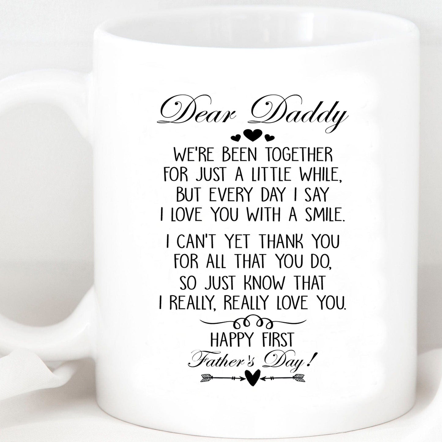 First Father's Day Mug Custom Father's Day Photo Mug H352 890751