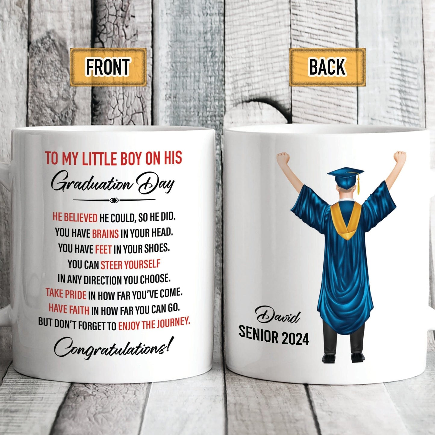 Graduation Gift Personalized Graduation Senior Photo Coffee Mug 890821