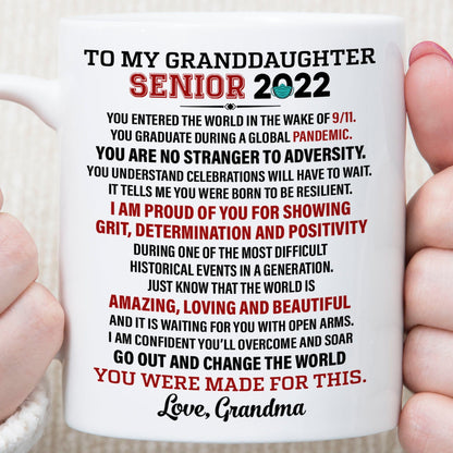 Graduation Gifts Senior 2024 Custom Coffee Mug C195