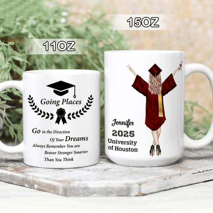 Graduation Gifts Senior 2024 Custom Coffee Mug C203