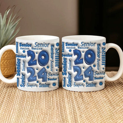 Graduation With 3D Puffy Inflated Mug Personalized Gift DA199 890064