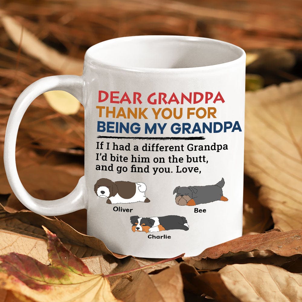 Happy Father's Day Bite The Butt Mug Personalized Gift HO82 890708