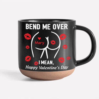 Happy Valentine's Day Personalized Pottery Mug Funny Gift For Boyfriend Husband CH07 895216