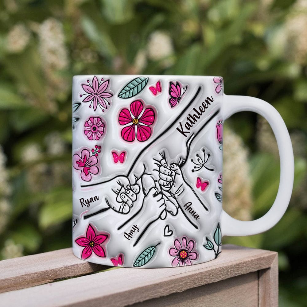 Hold My Hand, Hold My Heart 3D Mug Personalized Gift DM01 890941