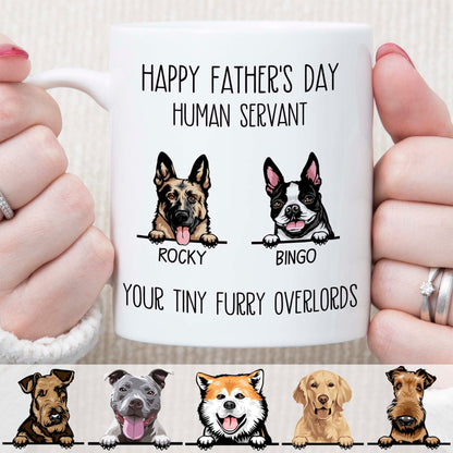 Human Servant Personalized Custom Dog Mug C334 889225