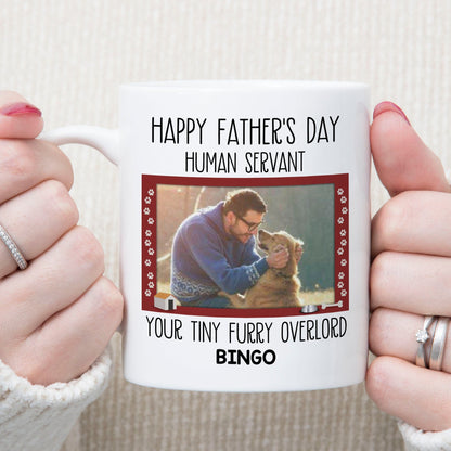 Human Servant Personalized Custom Photo Dog Mug C334 890747