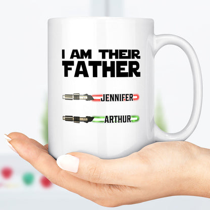 I Am Their Father Personalized Custom Father's Day Birthday Mug 890717