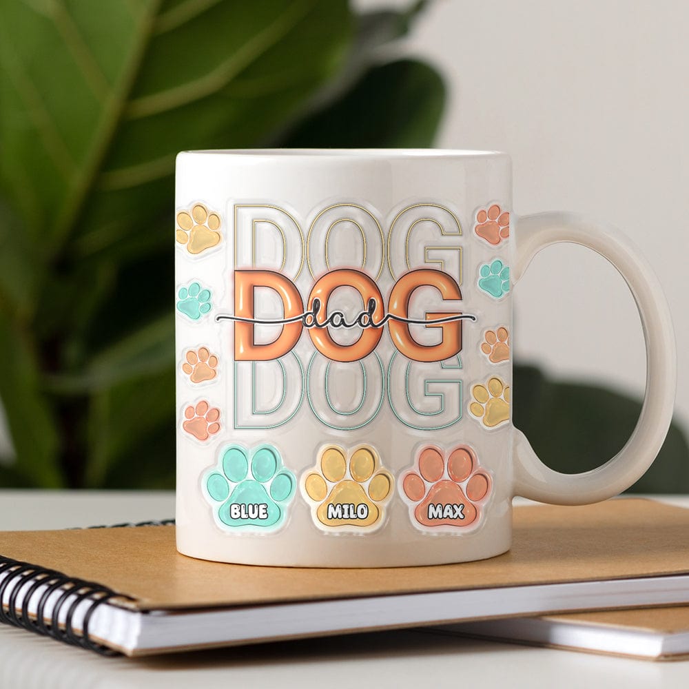I'm A Dog And Cat Lover 3D Inflated Effect Pet Mug N304 890155