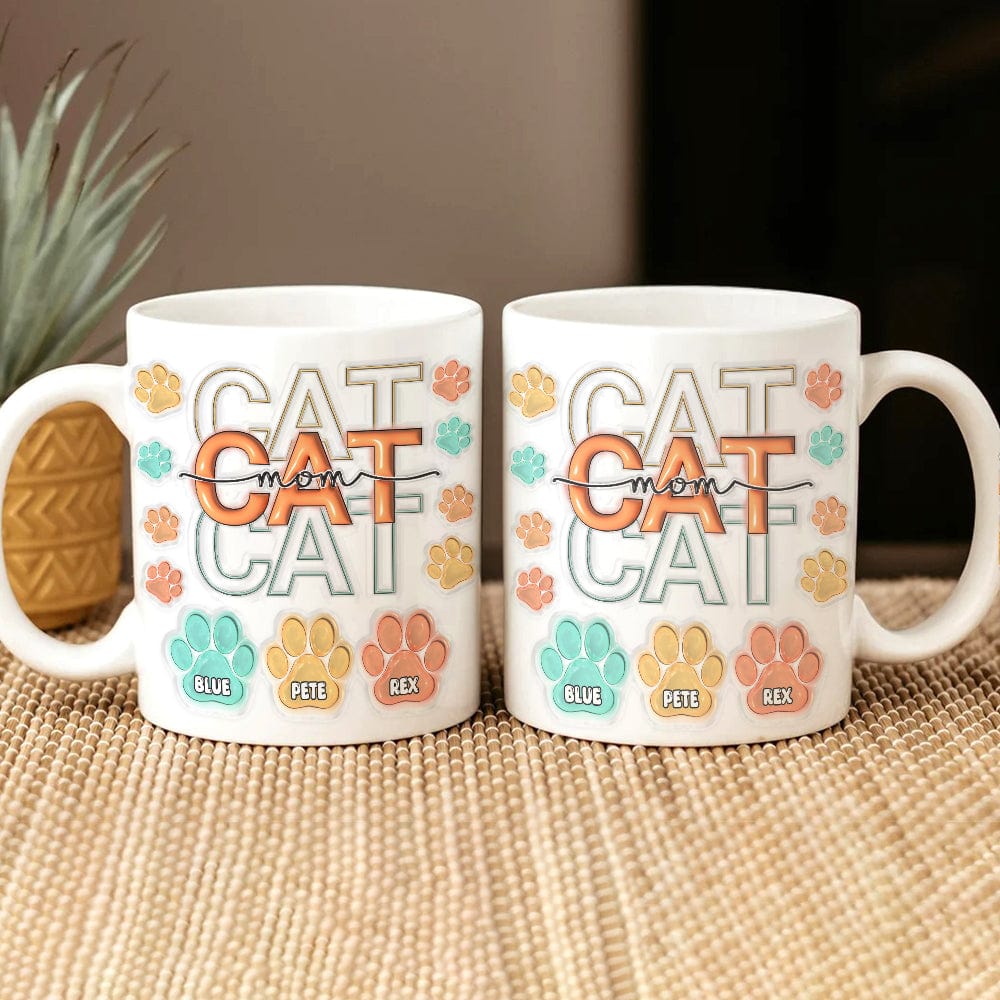 I'm A Dog And Cat Lover 3D Inflated Effect Pet Mug N304 890155