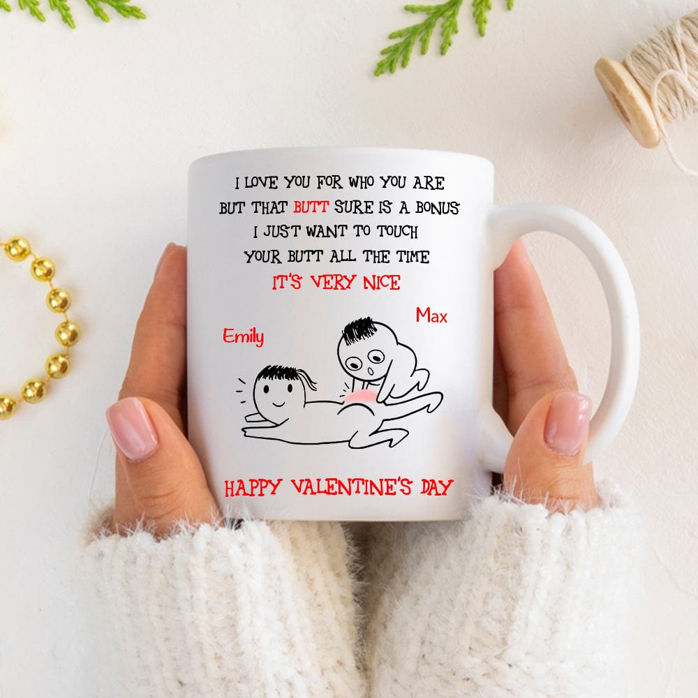 Love You For Who You Are Valentine Mug Personalized Gift DA199 890195