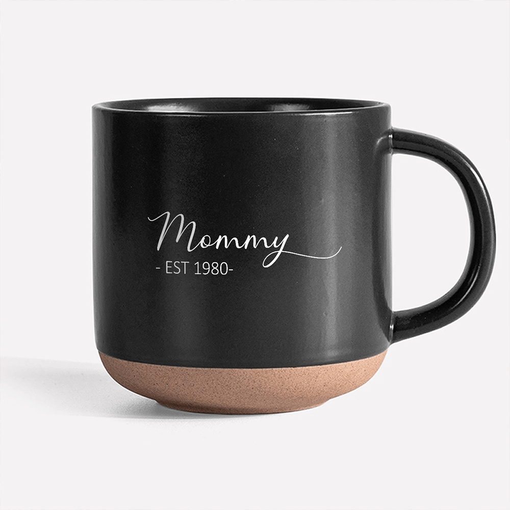 Mom Grandma Great Grandma Personalized Pottery Mug, Gift For Mom Grandma TH10 895028