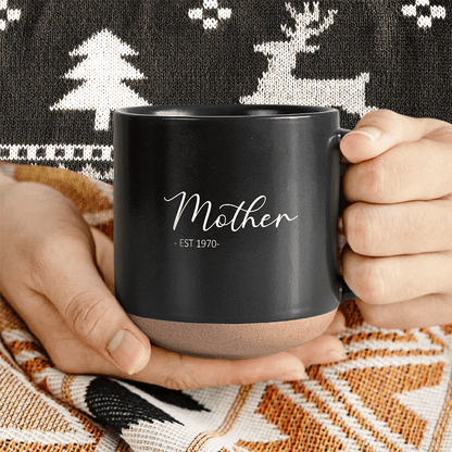 Mom Grandma Great Grandma Personalized Pottery Mug, Gift For Mom Grandma TH10 895028
