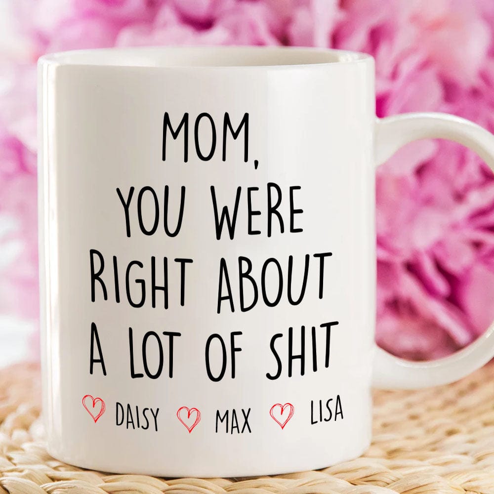 Mom You Were Right Family Mug Personalized Gift K228 890535