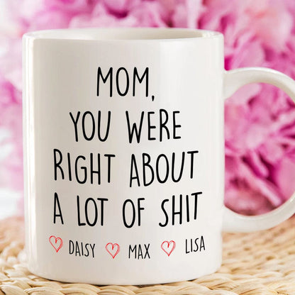 Mom You Were Right Family Mug Personalized Gift K228 890535