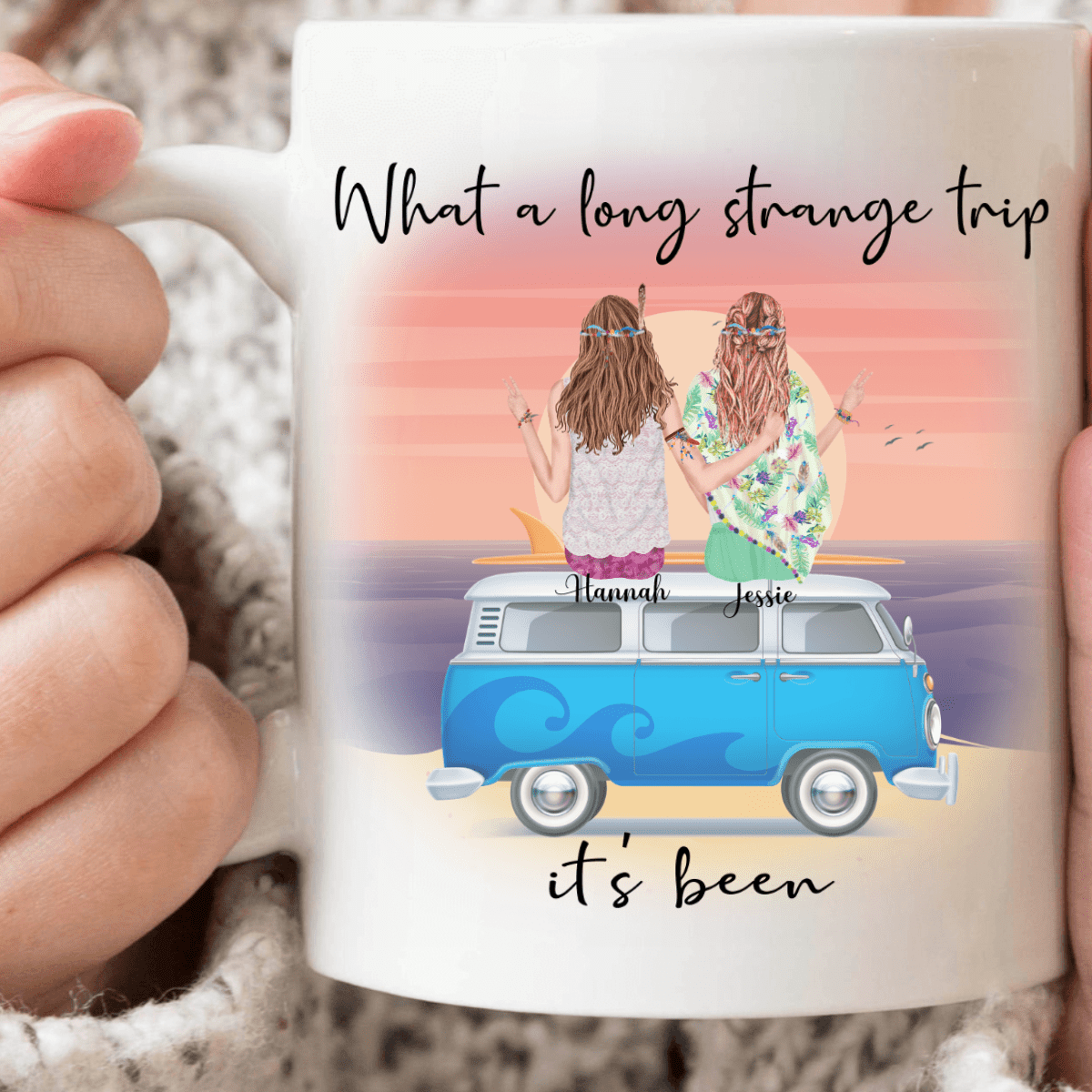 What A Long Strange Trip Its Been Best Friend Coffee Mug