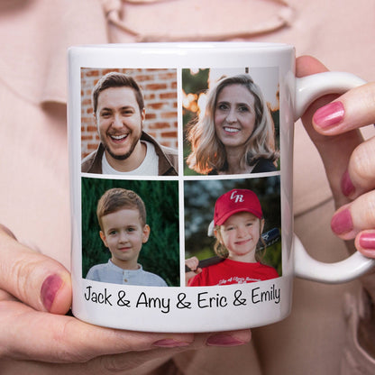 Personalized Custom Photo Family Coffee Mug C606 890749