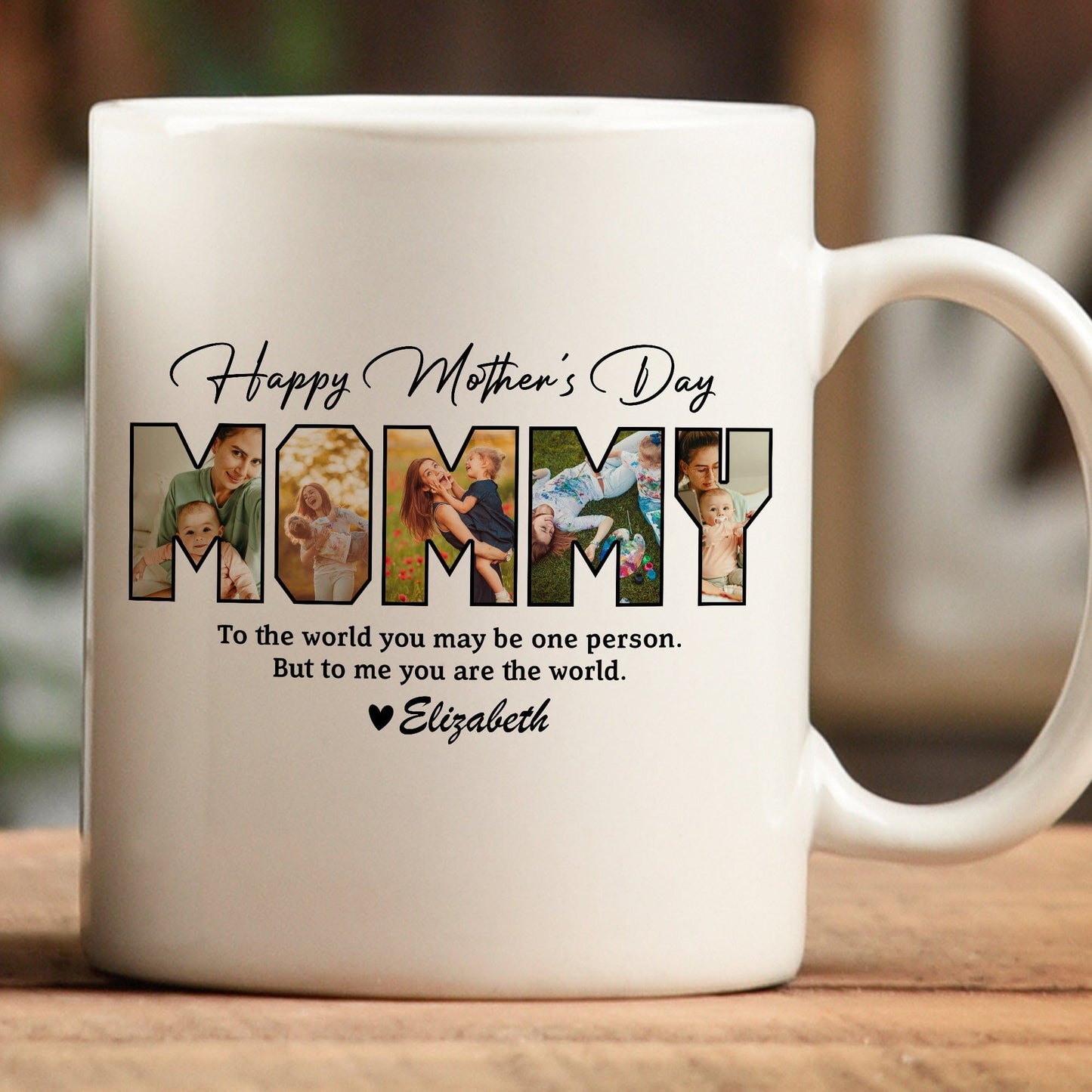 Personalized Photo Happy Mother's Day To Mom Mug DA199 889069