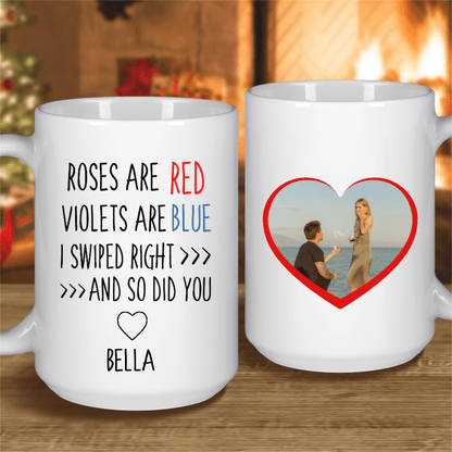Roses Are Red Violets Are Blue Custom Mug