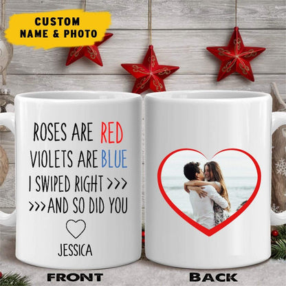 Roses Are Red Violets Are Blue Custom Mug