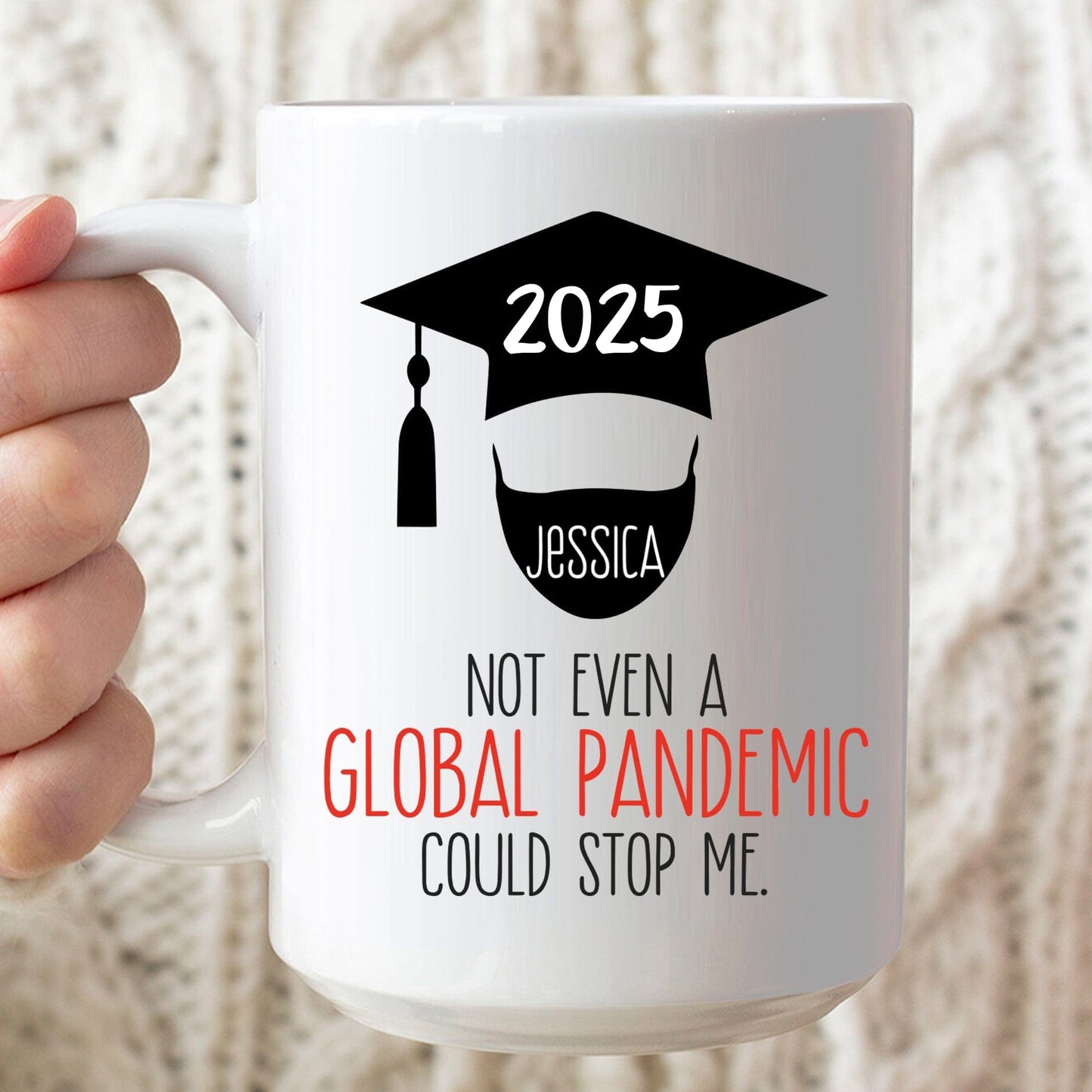 Senior 2024 Pandemic Graduate Mug H197