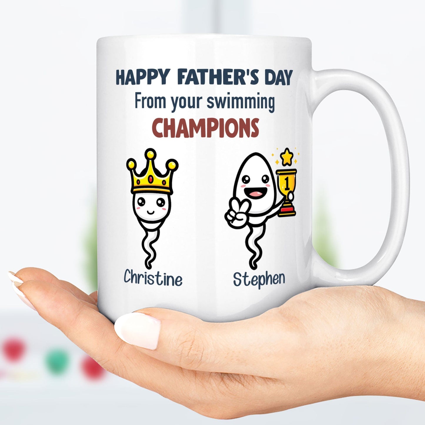 Thanks For Not Pulling Out Personalized Custom Father's Day Birthday Mug C350 890755