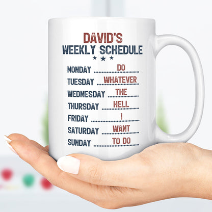 The Legend Has Retired Personalized Custom Family Mug C292