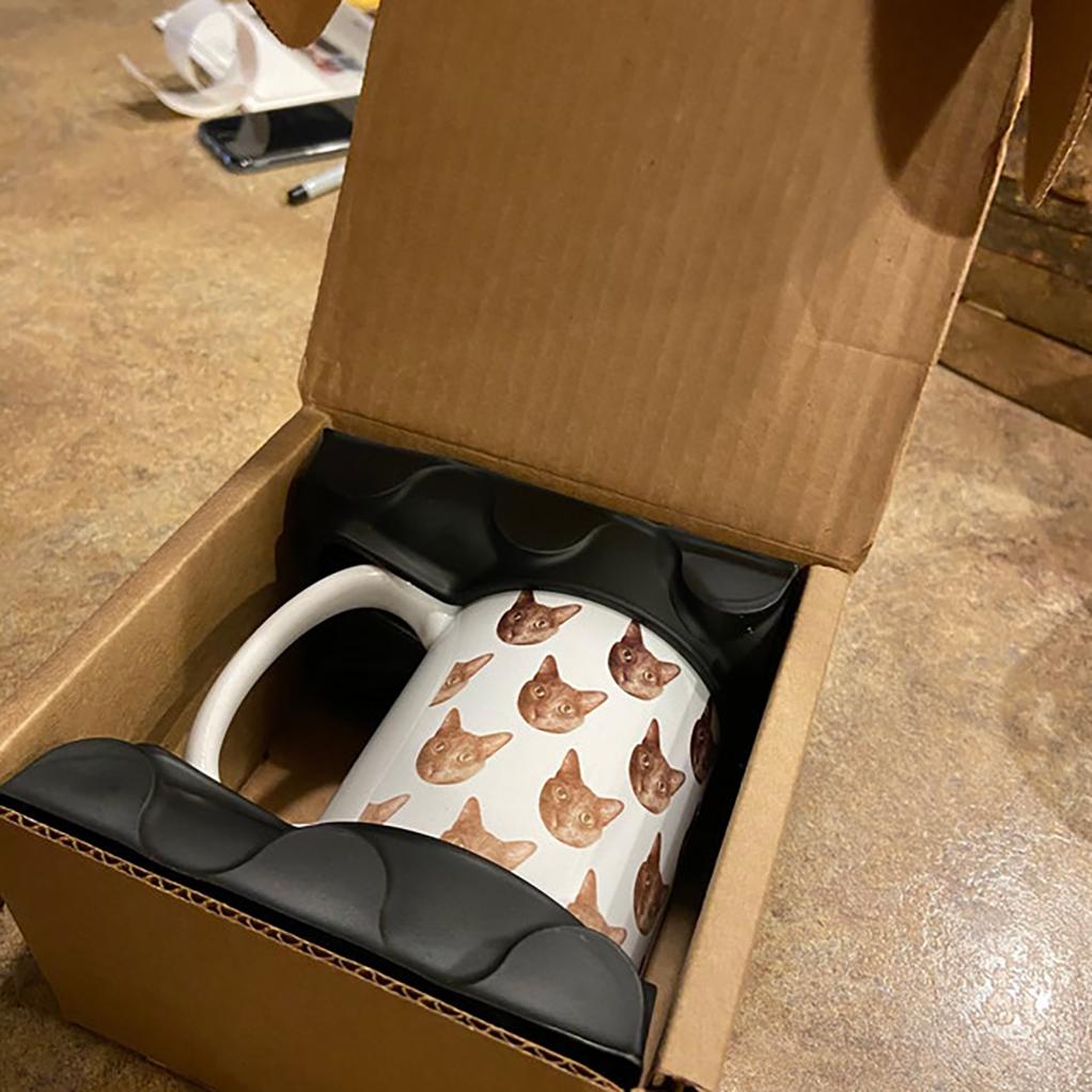 Upload Image Portrait Coffee Mug For Dog Cat, T368 HN590