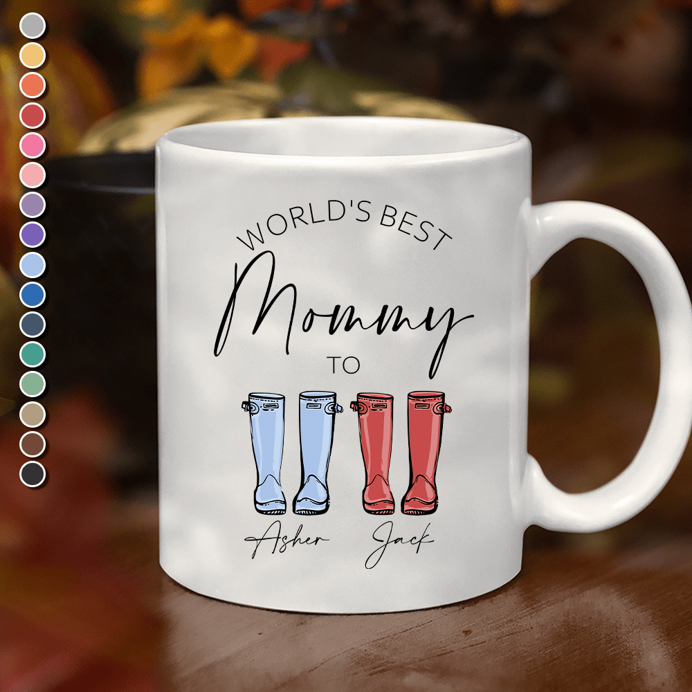 World's Best Mommy Mother's Day Mug Personalized Gift DA199 890308