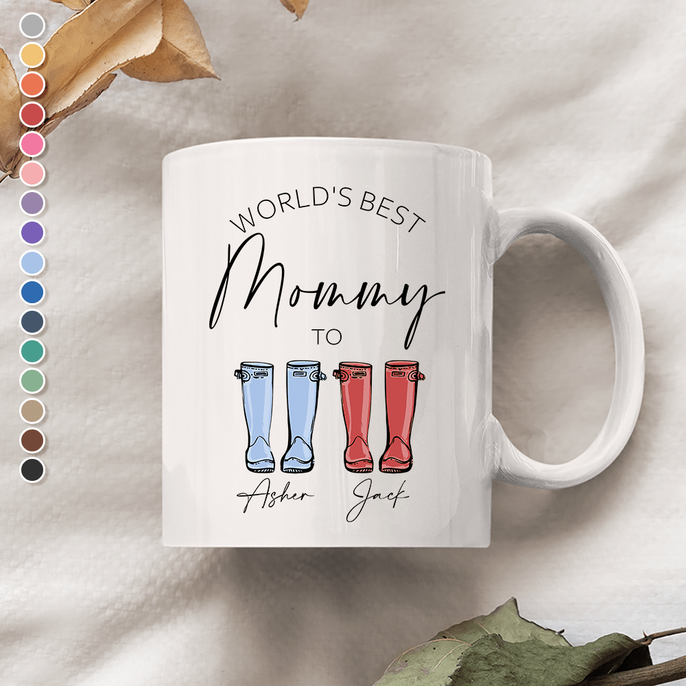 World's Best Mommy Mother's Day Mug Personalized Gift DA199 890308