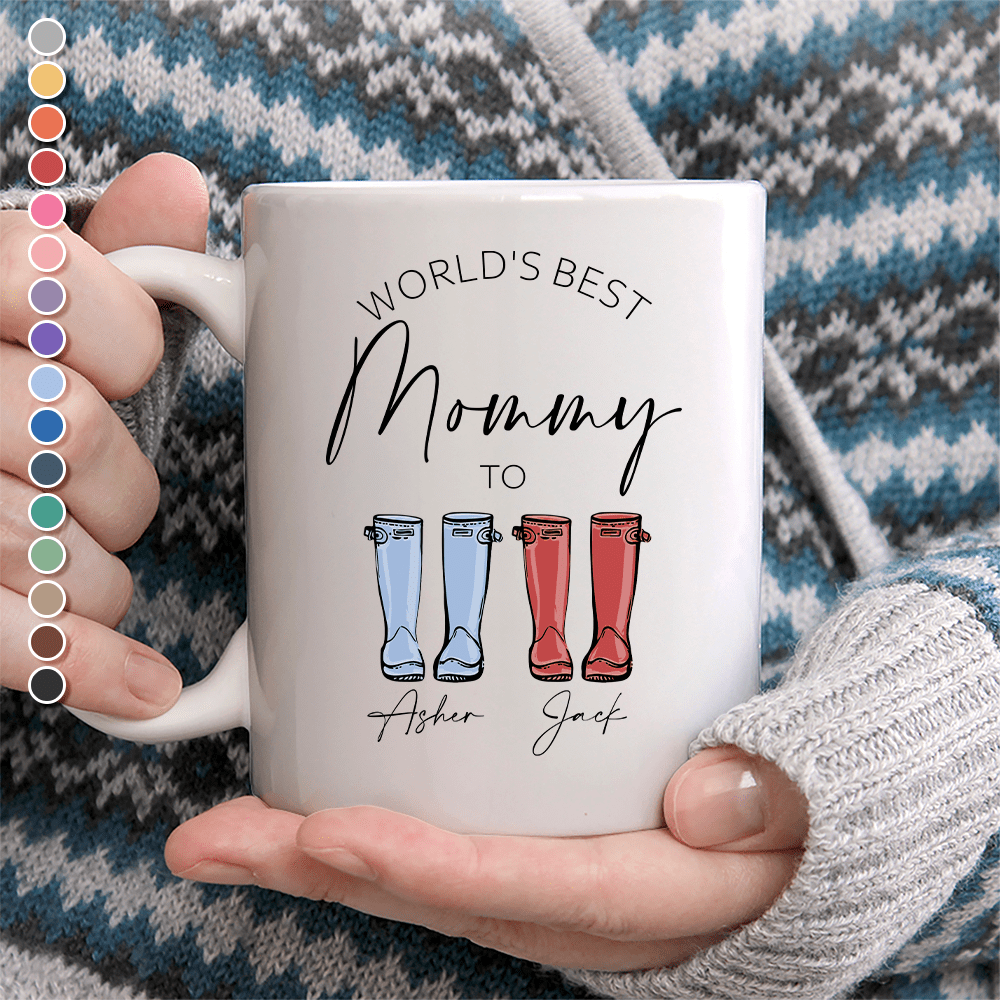 World's Best Mommy Mother's Day Mug Personalized Gift DA199 890308