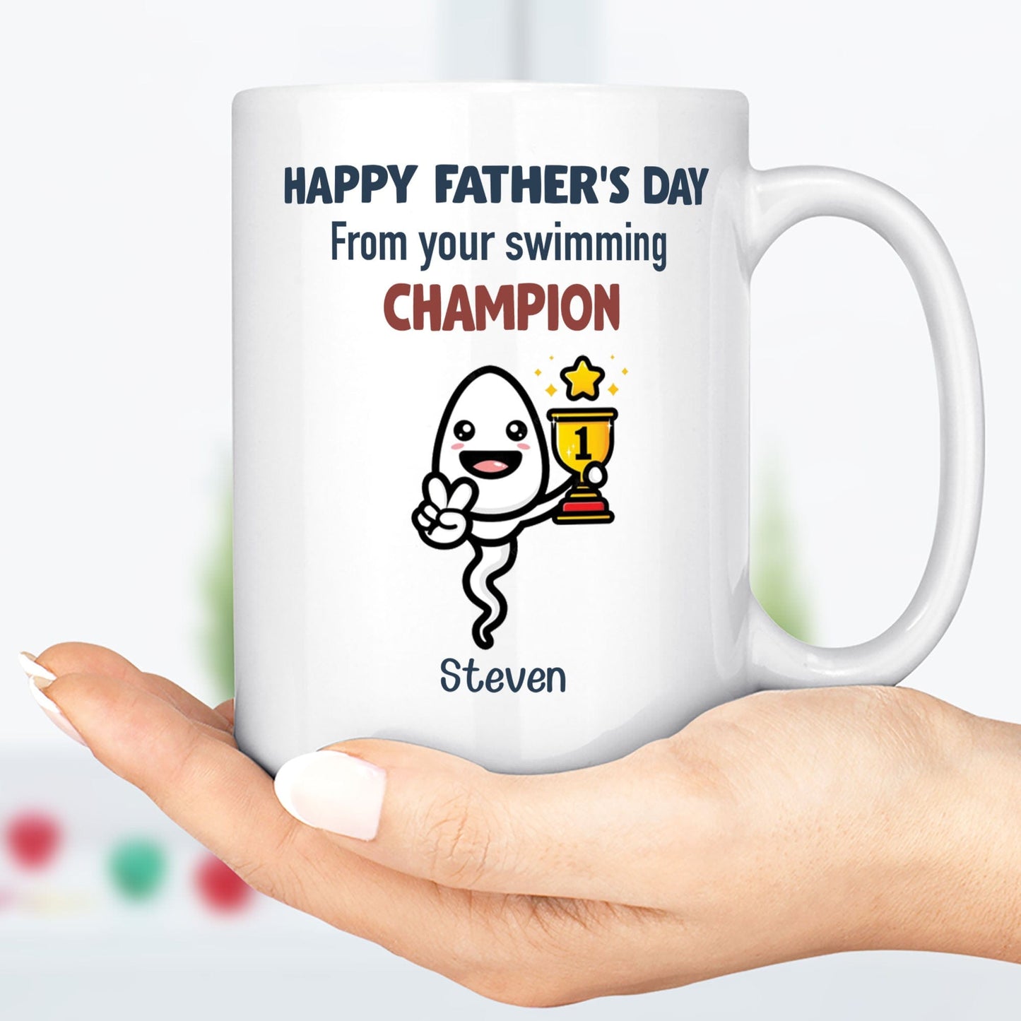 You Have A Weak Pull Out Game Personalized Custom Father's Day Birthday Mug C351 890771