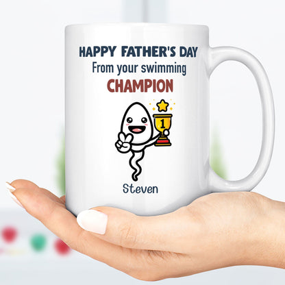 You Have A Weak Pull Out Game Personalized Custom Father's Day Birthday Mug C351 890771