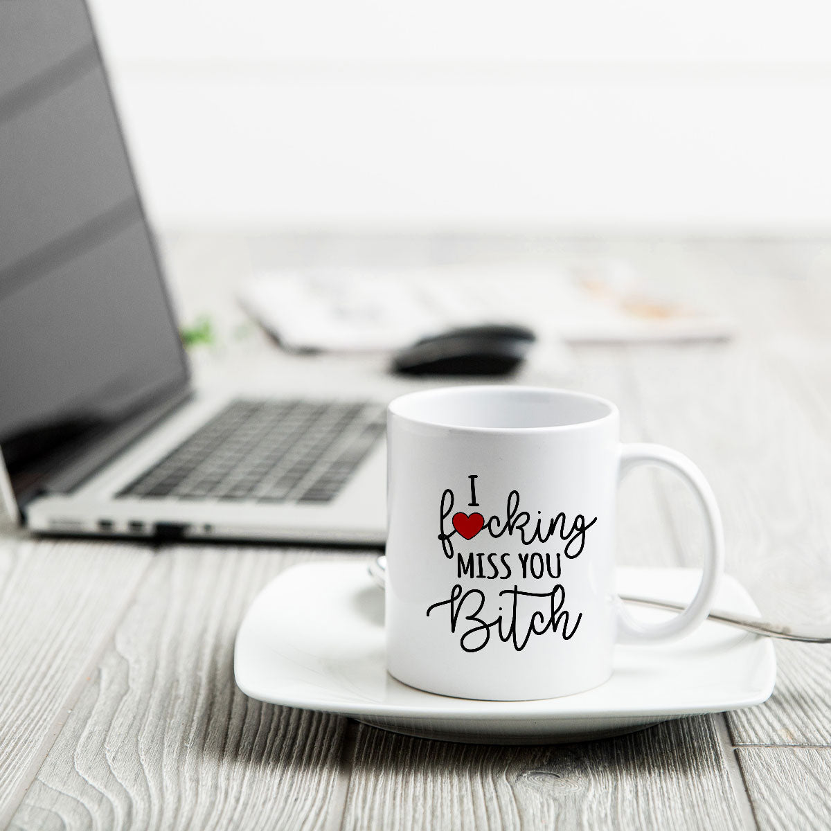 Long Distance Best Friend Moving Gift Watercolor Wildflower State Map Personalized Mug